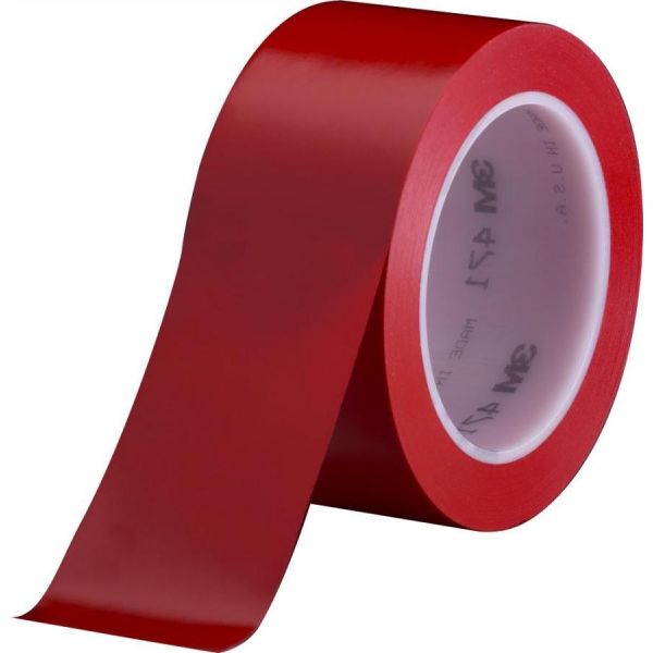 3M  PVC podlahová páska 471 červená
